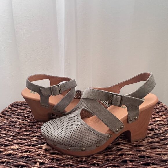 Sage Green KORKS Wedge - Picture 2 of 9